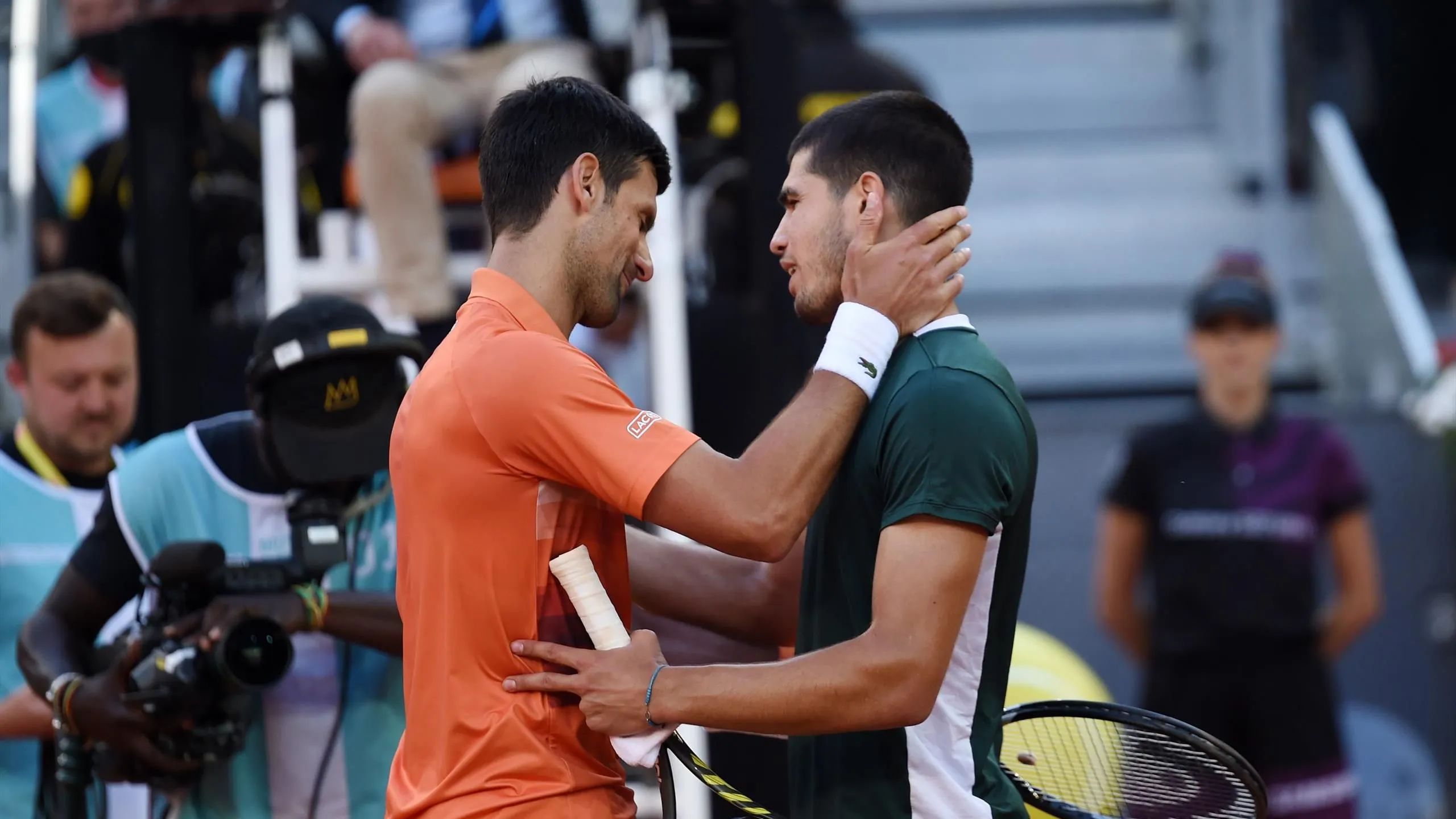 Novak Djokovic reveals what he told Carlos Alcaraz following Roland